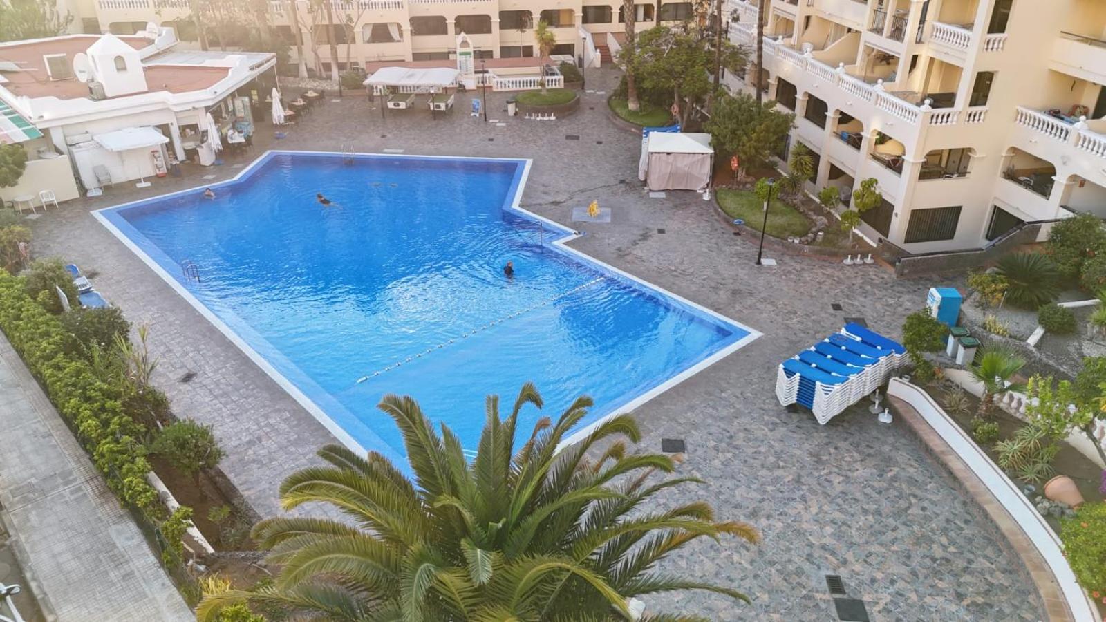 Spacious 3-Bedroom Duplex Apartment With Heated Pool & Ocean View In Castle Harbour, Arona Los Cristianos (Tenerife) Exterior foto
